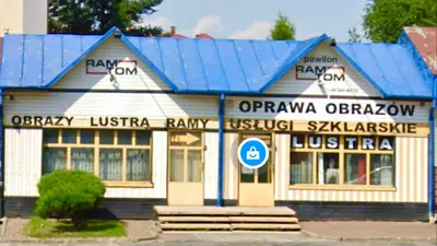 Oprawa obrazów, luster, szklarstwo. Ramtom Radom Sokołowski T.